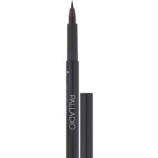 Palladio, フェルトアイライナーペン、ジェットブラック、1.1ml