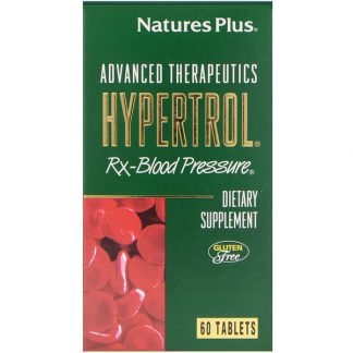 Nature's Plus, アドバンスト・セラピューティック、 Hypertrol RX Blood Pressure、タブレット60錠