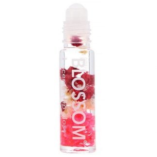 Blossom, ロールオン香るリップグロス、イチゴ、5.9ml（0.2液量オンス）