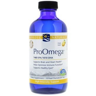 Nordic Naturals, プロオメガ, レモン味、8 fl oz (237 ml)