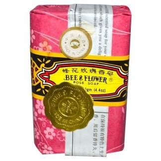 Bee & Flower, 薔薇の石鹸, 4.4オンス (125 g)