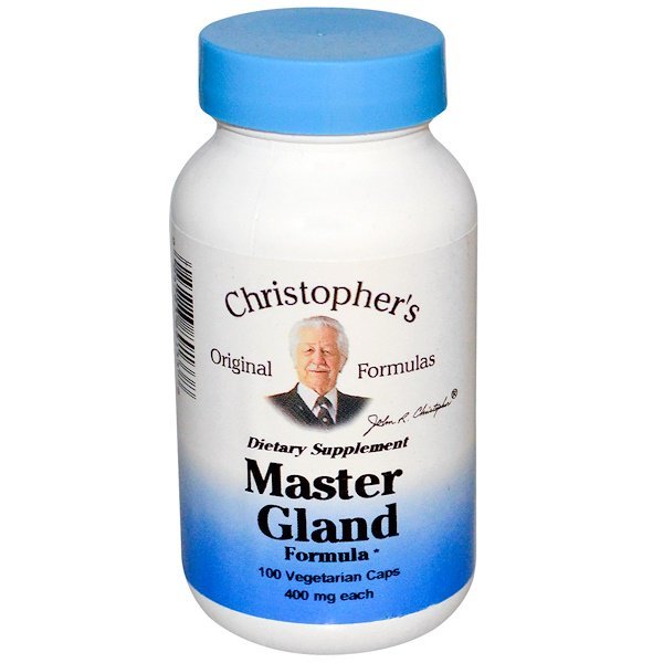 Christopher's Original Formulas, マスターグランドフォーミュラ、 400 mg、 100植物性カプセル