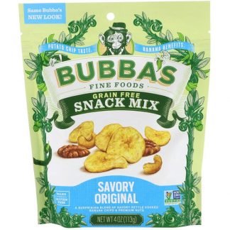 Bubba's Fine Foods, スナックミックス、セイボリーオリジナル、4オンス (113 g)