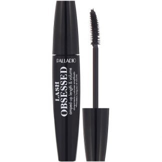 Palladio, ラッシュ・オブセスド、長さ＆ボリューム感をアップするマスカラ、ブラック、12ml