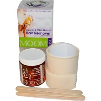 Moom, オーガニック ヘアリムーバーキット, ラベンダー配合, スパ, 6 オンス (170 g) (Discontinued Item)