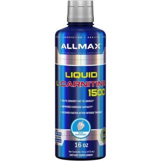 ALLMAX Nutrition, 液状L-カルニチン1500、ブルーラズベリー、473ml