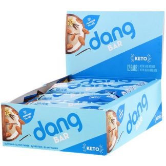 Dang Foods LLC, ケトバー、アーモンドバニラ、12本、各1.4 oz (40 g)