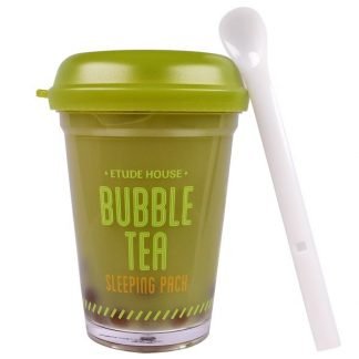 Etude House, バブルティースリーピングパック, グリーンティー味, 3.5オンス (100 g)