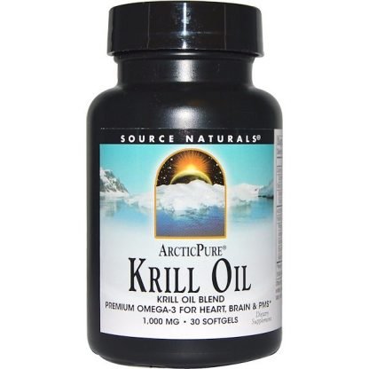 Source Naturals, アークティックピュア、 クリル オイル、 1000 mg、 30 ソフトジェル