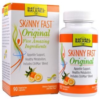 Natural Balance, スキニーファスト、オリジナル、ベジキャップ90錠