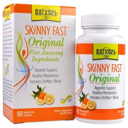 Natural Balance, スキニーファスト、オリジナル、ベジキャップ90錠