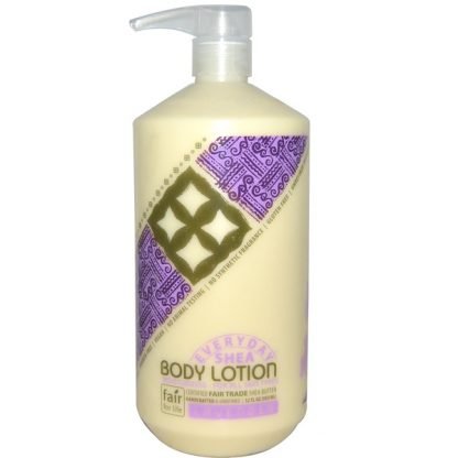 Alaffia, Moisturizing Body Lotion, Lavender, 32 fl oz (950 ml)