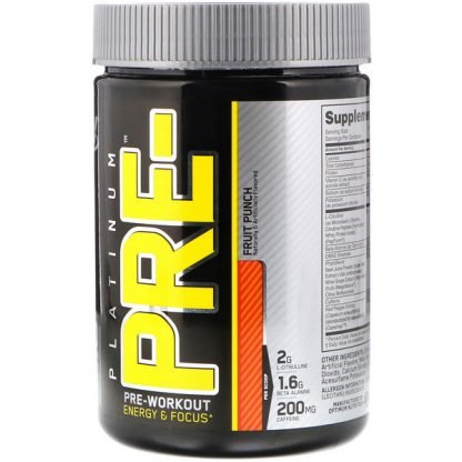 Optimum Nutrition, Platinum, Pre-Workout, Fruit Punch, 8.45 oz (240 g)