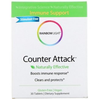 Rainbow Light, Herbal Prescriptives カウンターアタック アクティブイミューンヘルス 30錠