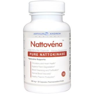 Arthur Andrew Medical, ナットベナ、純粋ナットウキナーゼ、200 mg、30カプセル