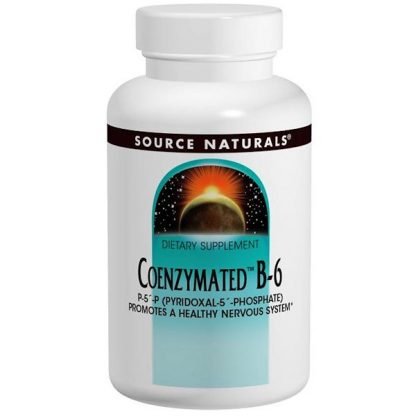 Source Naturals, Coenzymated B-6, 300 mg, 30錠