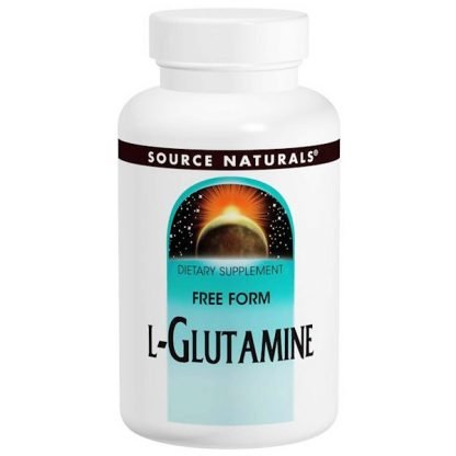 Source Naturals, L-グルタミン, 500 mg, 100カプセル