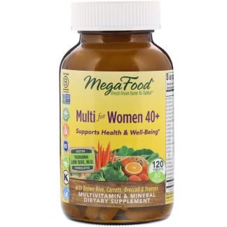 MegaFood, マルチ・フォー・ウィメン 40+、120錠