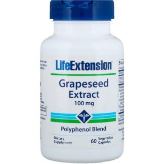 Life Extension, Grapeseed Extract, 100 mg, 60 Vegetarian Capsules