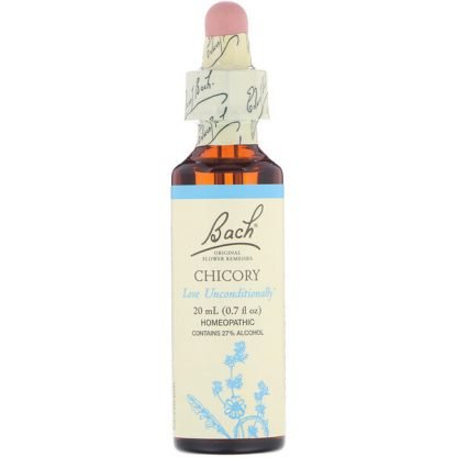 Bach, オリジナルフラワー レメディ、 チコリー、 0.7 fl oz (20 ml)