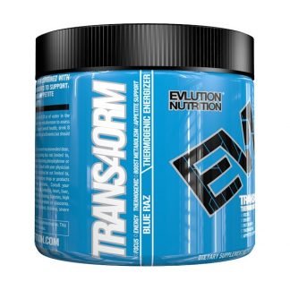 EVLution Nutrition, Trans4orm、ブルーラズベリー、147g