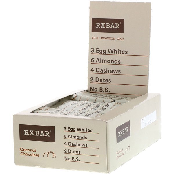 RXBAR, プロテインバー, ココナッツ & チョコレート, 12本, 各1.83 oz (52 g)