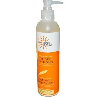 Earth Science, クラリファイング・フェイシャルウォッシュ, 無香料, 8 液量オンス (237 ml)