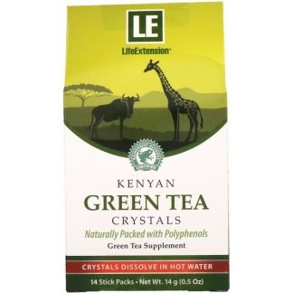 Life Extension, ケニア緑茶クリスタル、14スティックパック