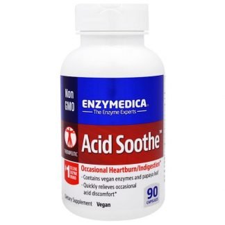 Enzymedica, アシッドスーズ、 90カプセル