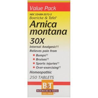 Boericke & Tafel, Arnica Montana 30X, 250 Tablets