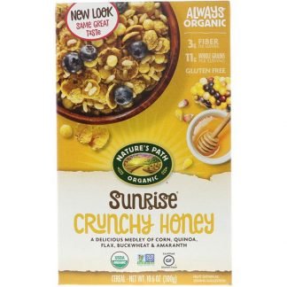 Nature's Path, オーガニック・サンライズクランチー・ハニーシリアル10.6 oz (300 g)