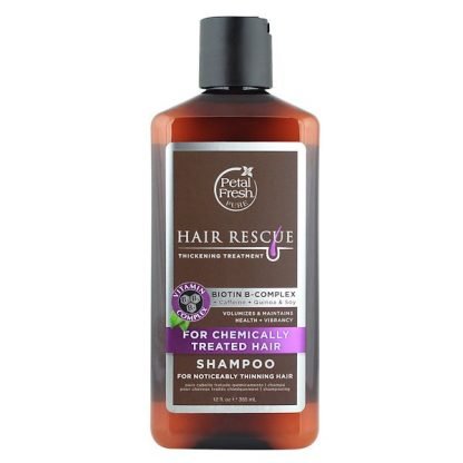 Petal Fresh, Pure, ヘアレスキュー、髪を濃くするトリートメントシャンプー、355ml