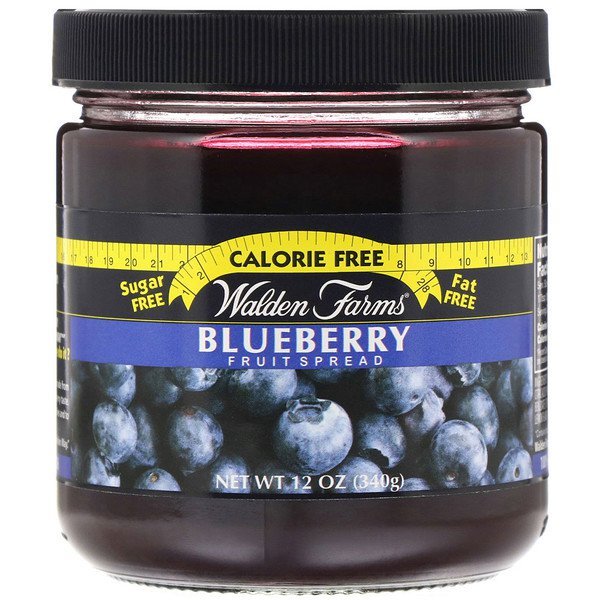 Walden Farms, ブルーベリーフルーツスプレッド、12オンス(340 g)