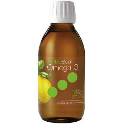 Ascenta, ナチュラシー（Nutra Sea）, オメガ3, 快い刺激的なレモン風味, 6.8液量オンス（200 ml）
