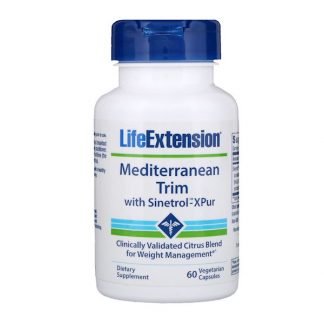 Life Extension, メディテラニアン・トリム（地中海式ダイエット）　　シネトロール-XPur配合、 60 ベジタリアンカプセル