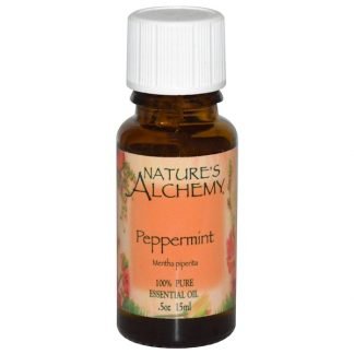Nature's Alchemy, ペパーミントオイル, .5 オンス (15 ml)