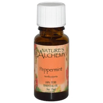 Nature's Alchemy, ペパーミントオイル, .5 オンス (15 ml)