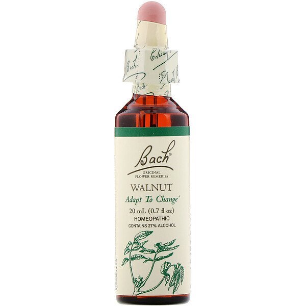 Bach, Original Flower Remedies, Walnut, 0.7 fl oz (20 ml)