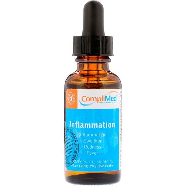 CompliMed, 炎症、1液量オンス (30 ml)
