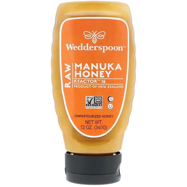 Wedderspoon, Raw Manuka Honey, KFactor 16, 12 oz (340 g)