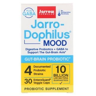 Jarrow Formulas, ジャロ・ドフィラスムード、EnteroGuard植物性カプセル30個