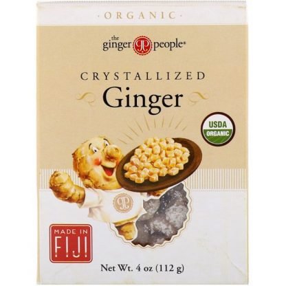The Ginger People, 結晶化有機栽培生姜、4 oz (112 g)