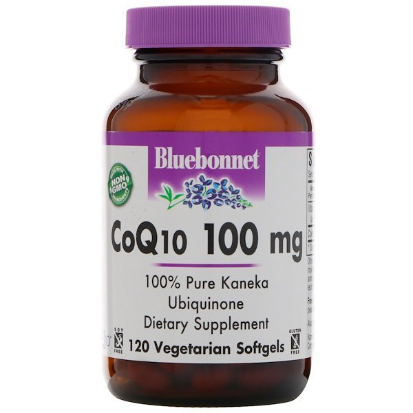 Bluebonnet Nutrition, CoQ10, 100 mg、120ベジソフトジェル