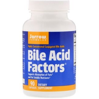 Jarrow Formulas, 胆汁酸ファクターズ、 90カプセル