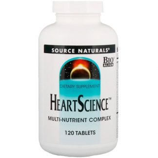 Source Naturals, ハートサイエンス、マルチ栄養コンプレックス、120錠