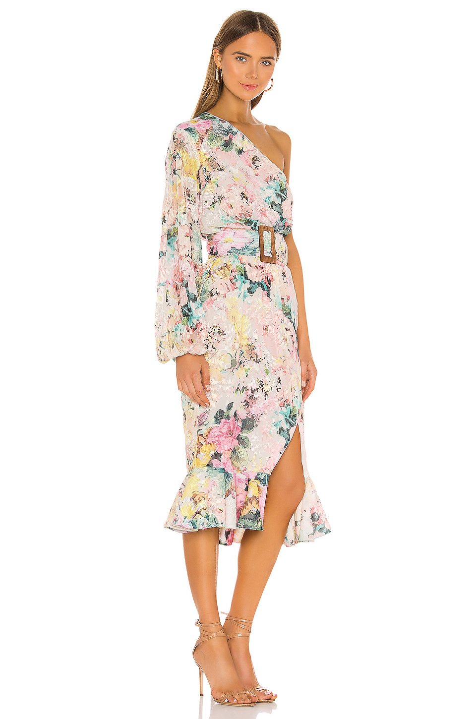 TEIENミディ丈ドレス,HEMANTANDNANDITA - 画像 (2)