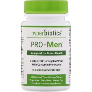 Hyperbiotics, PRO-Men, 30 Time Release Tablets