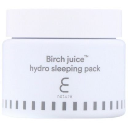 E-Nature, Birch Juice（バーチジュース）ハイドロスリーピングパック、75 ml（2.5 fl oz）