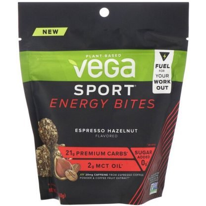 Vega, スポーツエナジーバイツ、エスプレッソヘーゼルナッツ、5.6oz（160g）