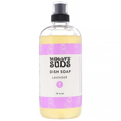 Molly's Suds, 食器用洗剤、ラベンダー、475ml